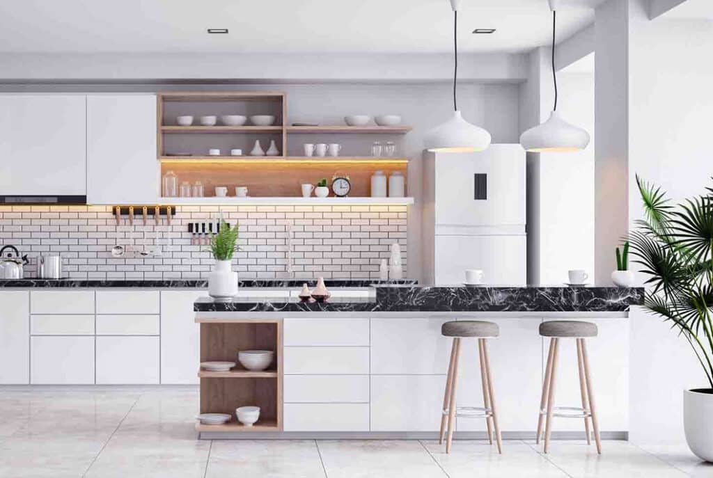 Kitchen into Modular One