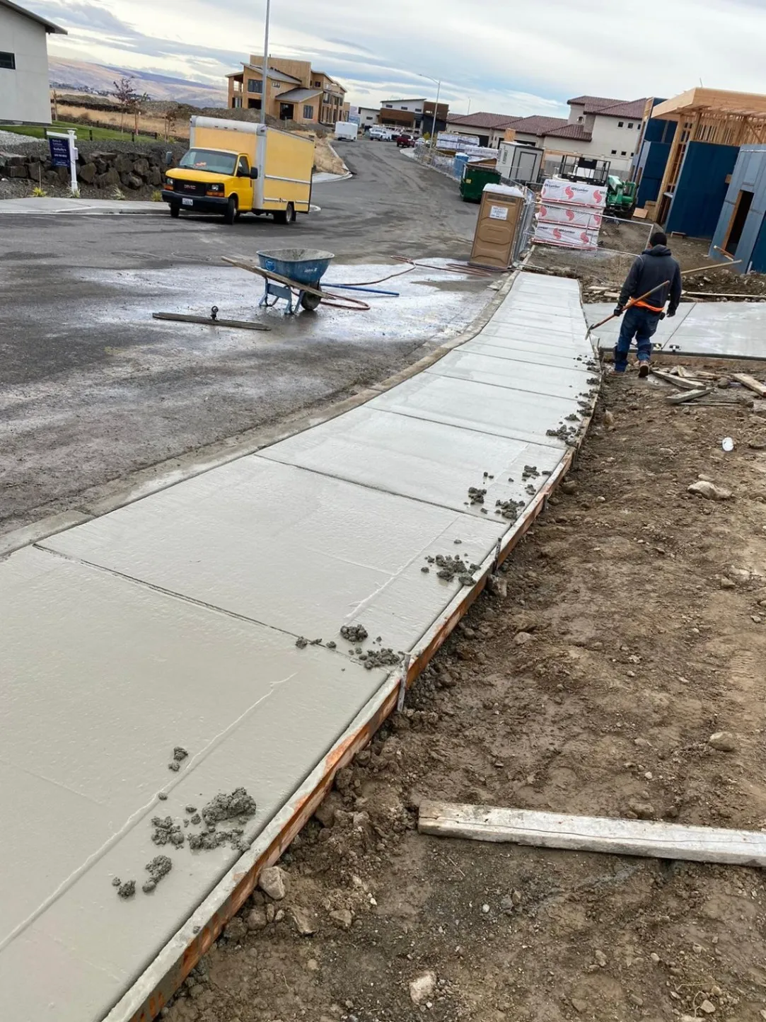 Concrete Walkways Construction
